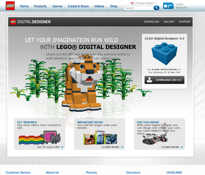 Lego Digital Designer